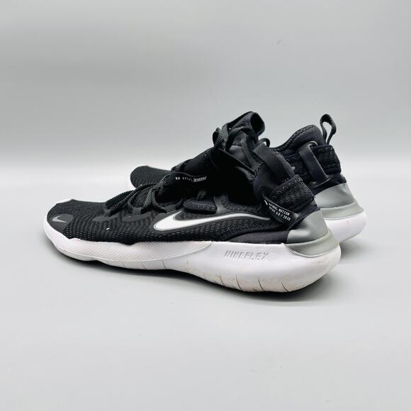 Nike Shoes Womens 10 Black White Flex Running Training Athletic Sneakers Lace Up - Picture 5 of 11